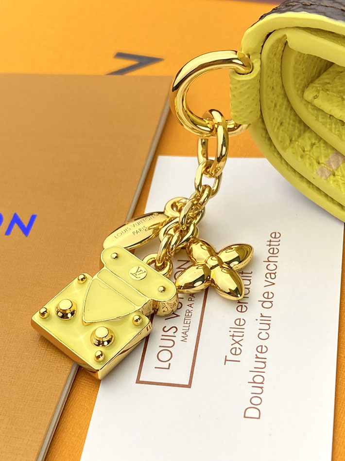 ルイヴィトン 財布 新作 Louis Vuitton ポケットウォレット・LV チャーム サンフラワーイエロー M29791 ルイヴィトン 財布 新作 2026 - 画像 (3)