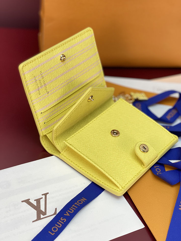 ルイヴィトン 財布 新作 Louis Vuitton ポケットウォレット・LV チャーム サンフラワーイエロー M29791 ルイヴィトン 財布 新作 2026 - 画像 (7)