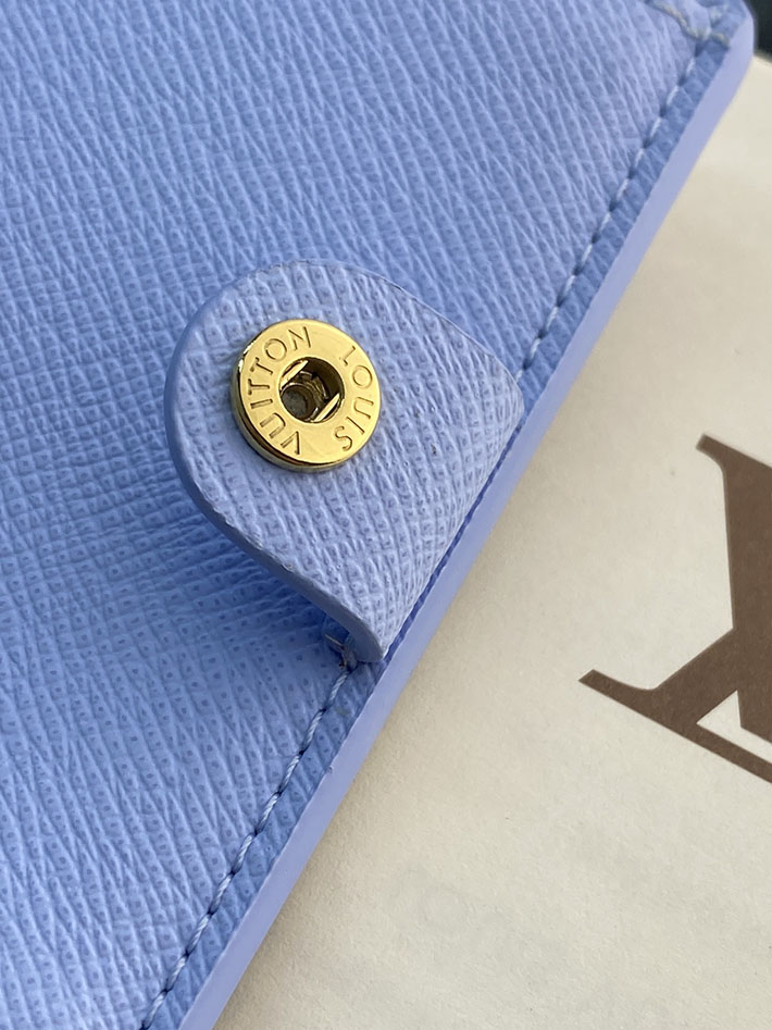 ルイヴィトン 財布 新作 Louis Vuitton ポケットウォレット・LV チャーム ブルーアイリス M29790 ルイヴィトン 財布 新作 レディース - 画像 (5)
