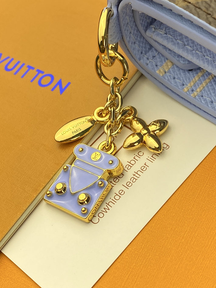 ルイヴィトン 財布 新作 Louis Vuitton ポケットウォレット・LV チャーム ブルーアイリス M29790 ルイヴィトン 財布 新作 レディース - 画像 (3)