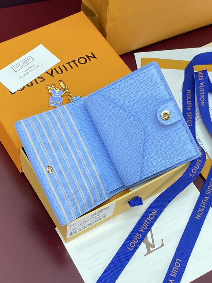 ルイヴィトン 財布 新作 Louis Vuitton ポケットウォレット・LV チャーム ブルーアイリス M29790 ルイヴィトン 財布 新作 レディース - 画像 (12)