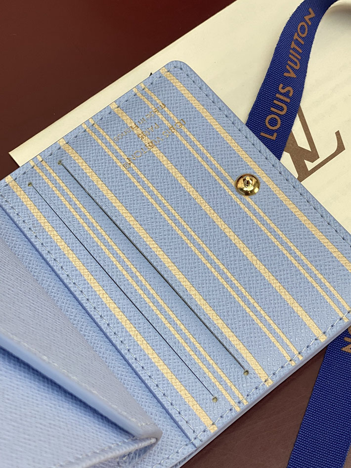ルイヴィトン 財布 新作 Louis Vuitton ポケットウォレット・LV チャーム ブルーアイリス M29790 ルイヴィトン 財布 新作 レディース - 画像 (8)