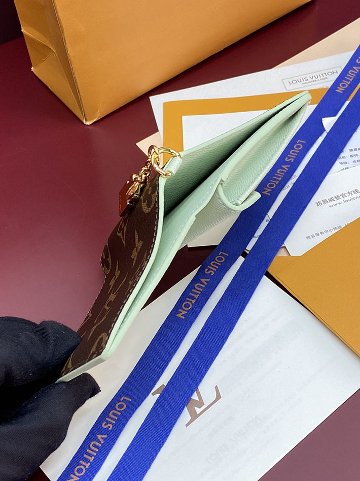 ルイヴィトン 財布 新作 Louis Vuitton ポケットウォレット・LV チャーム ミンティ M29792 ルイヴィトン 財布 レディース 人気 - 画像 (9)