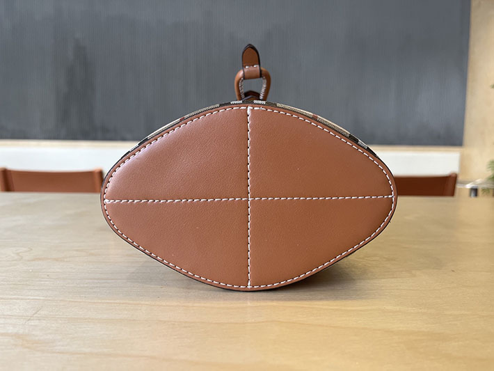 最高級バーバリースーパーコピー Burberry ミニ TBバケットバッグ チェック/ブライアーブラウン 2635639 バーバリー tb バッグ - 画像 (7)