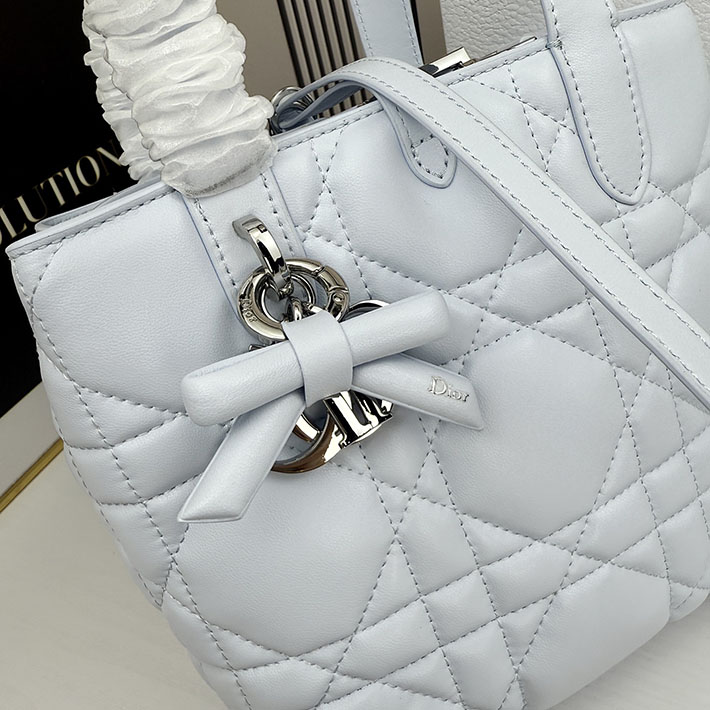 ディオール バッグ 人気 Dior Toujours バーティカル トートバッグ スモール アイスブルー M2835PSNW_M39Z ディオール トートバッグ ミニ - 画像 (6)