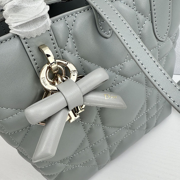 ディオール バッグ 人気 Dior Toujours バーティカル トートバッグ スモール トルマリンブルー M2835OSNW_M36Z ディオール トートバッグ 値段 - 画像 (7)