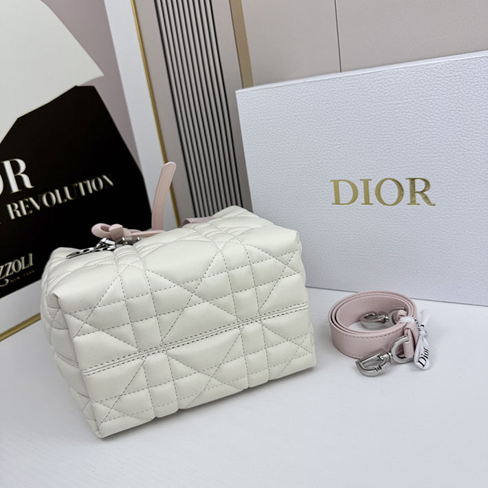 ディオール バッグ 人気 Dior Toujours バーティカル トートバッグ スモール ピンク/ホワイト 2635672 ディオール バッグ レディース - 画像 (4)