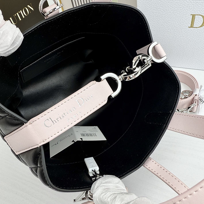 ディオール バッグ 人気 Dior Toujours バーティカル トートバッグ スモール ブラック/ピンク 2635676 ディオール バッグ 人気ランキング - 画像 (4)