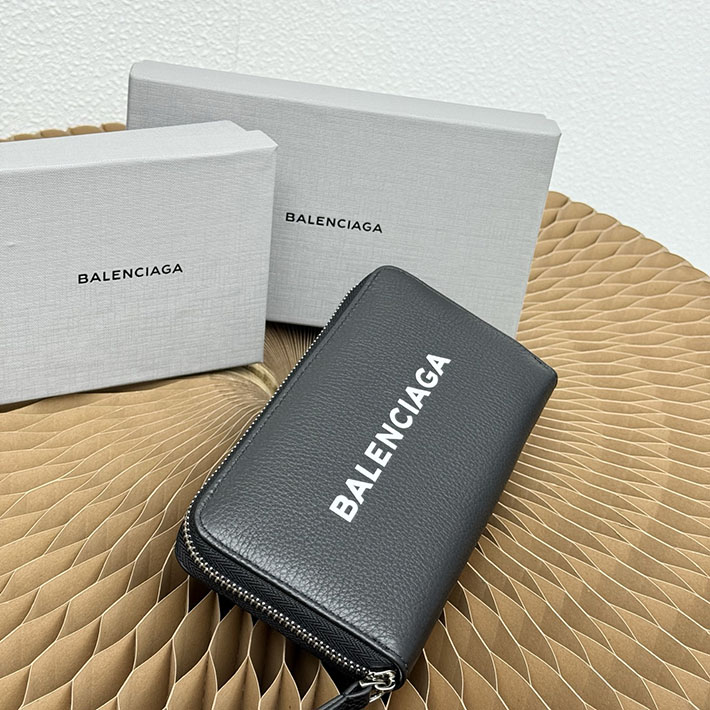 最高級 バレンシアガ財布コピー BALENCIAGA ラウンドファスナー長財布 CASH CONTINENTAL WALLE ブラック 2635685 バレンシアガ 長財布 メンズ - 画像 (3)