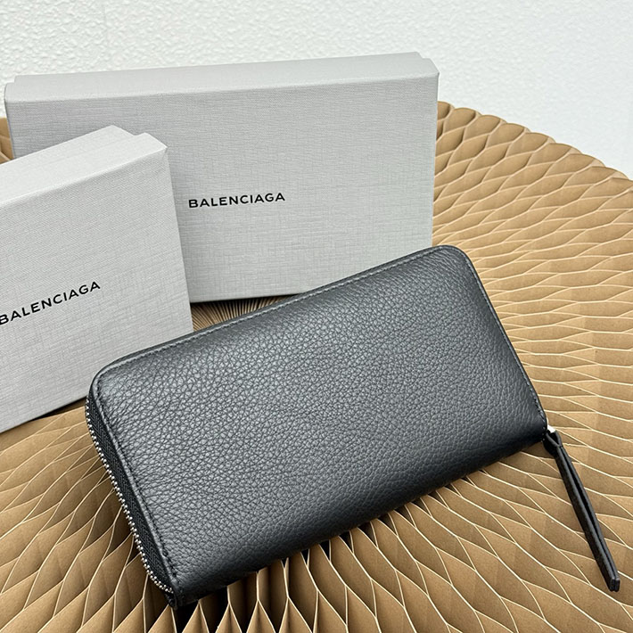 最高級 バレンシアガ財布コピー BALENCIAGA ラウンドファスナー長財布 CASH CONTINENTAL WALLE ブラック 2635685 バレンシアガ 長財布 メンズ - 画像 (2)